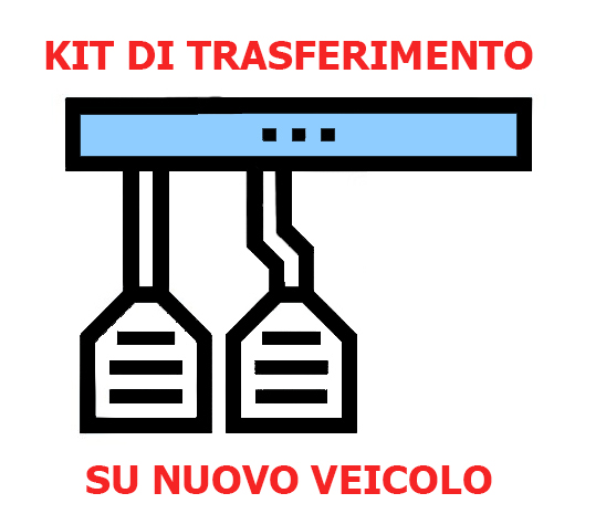 KIT DI TRASFERIMENTO VEICOLO AUTO Frizione + Freno Cod: DSDC 1.01