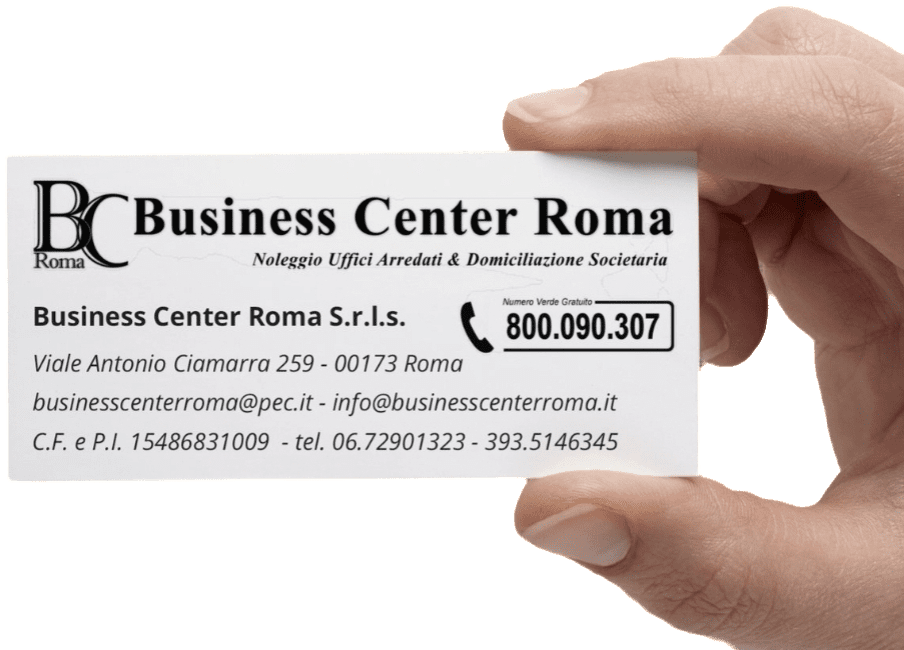 Domiciliazione Sede Legale "Business Center Roma S.r.l. "