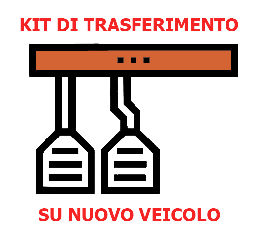 KIT DI TRASFERIMENTO VEICOLO FURGONI Frizione + Freno - COD: DSDC 1.01LC